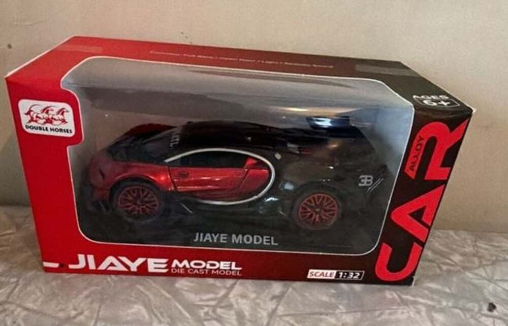 Double Horses Jiaye Model Bugatti Vision GT 1:32 Scale Die Cast Car Red